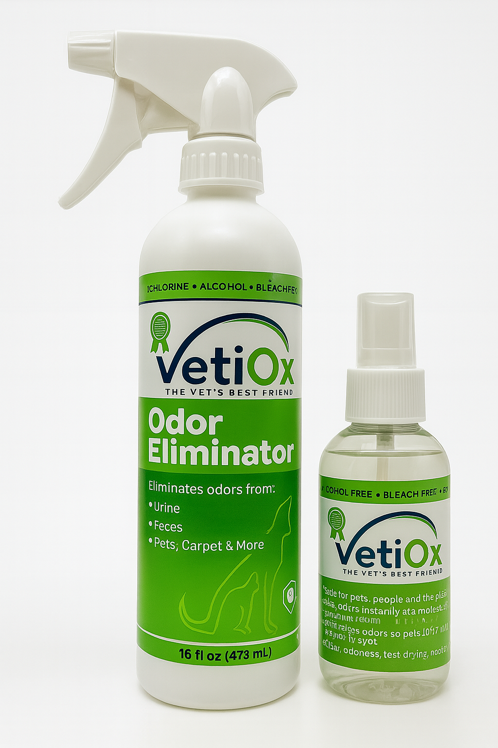 VetiOx Retail Starter Kit for Veterinarians & Grooming Boutiques (2-4packs ; 1-9 pack)