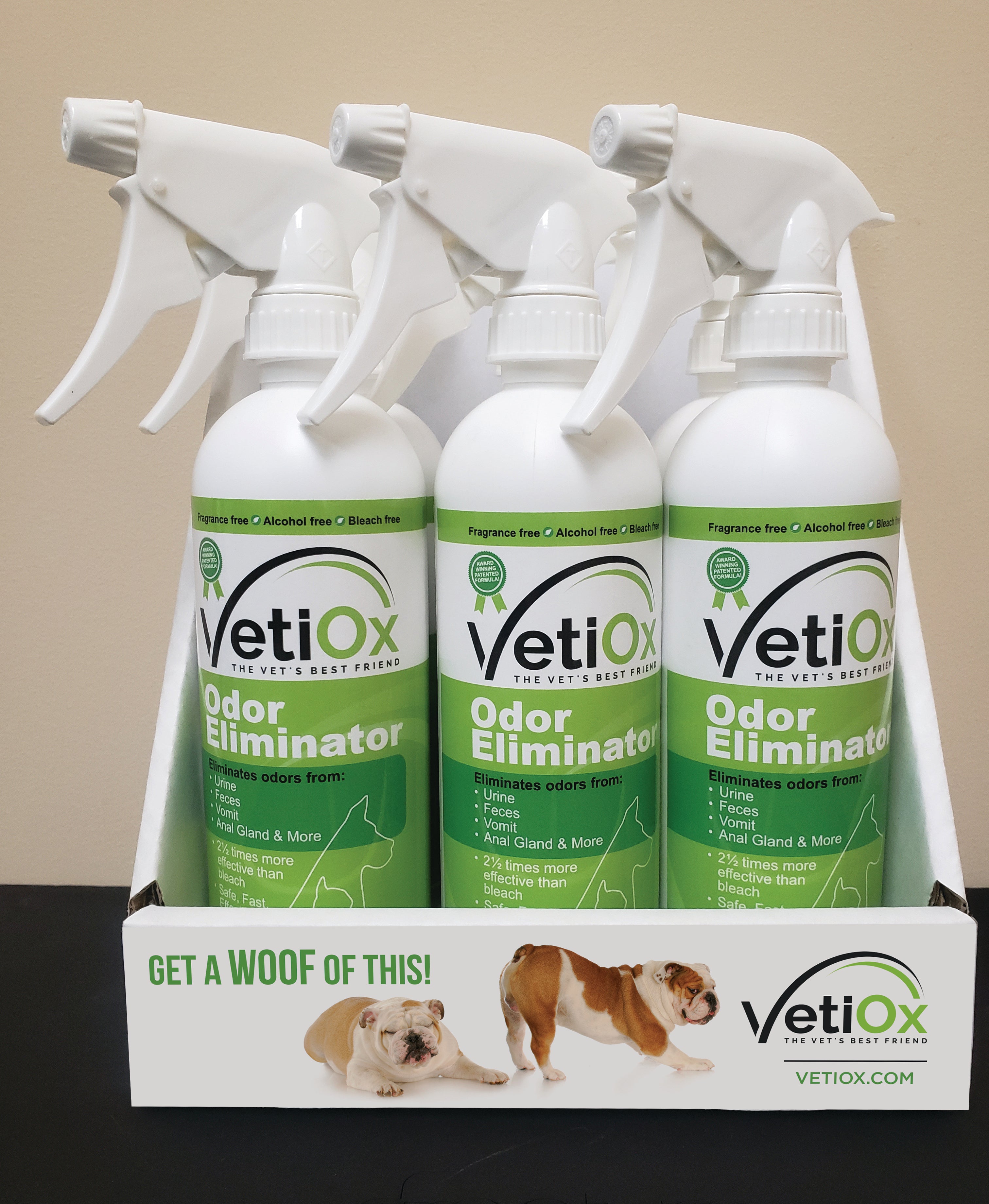 VetiOx 16 oz, Odor Eliminator 4-Pack